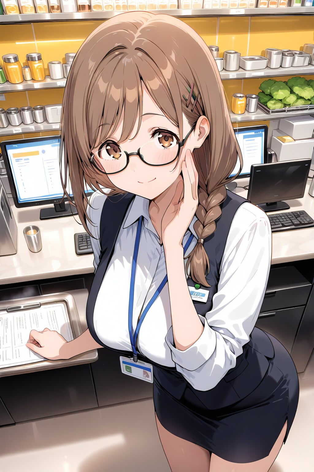 今日の眼鏡っ娘　7/12