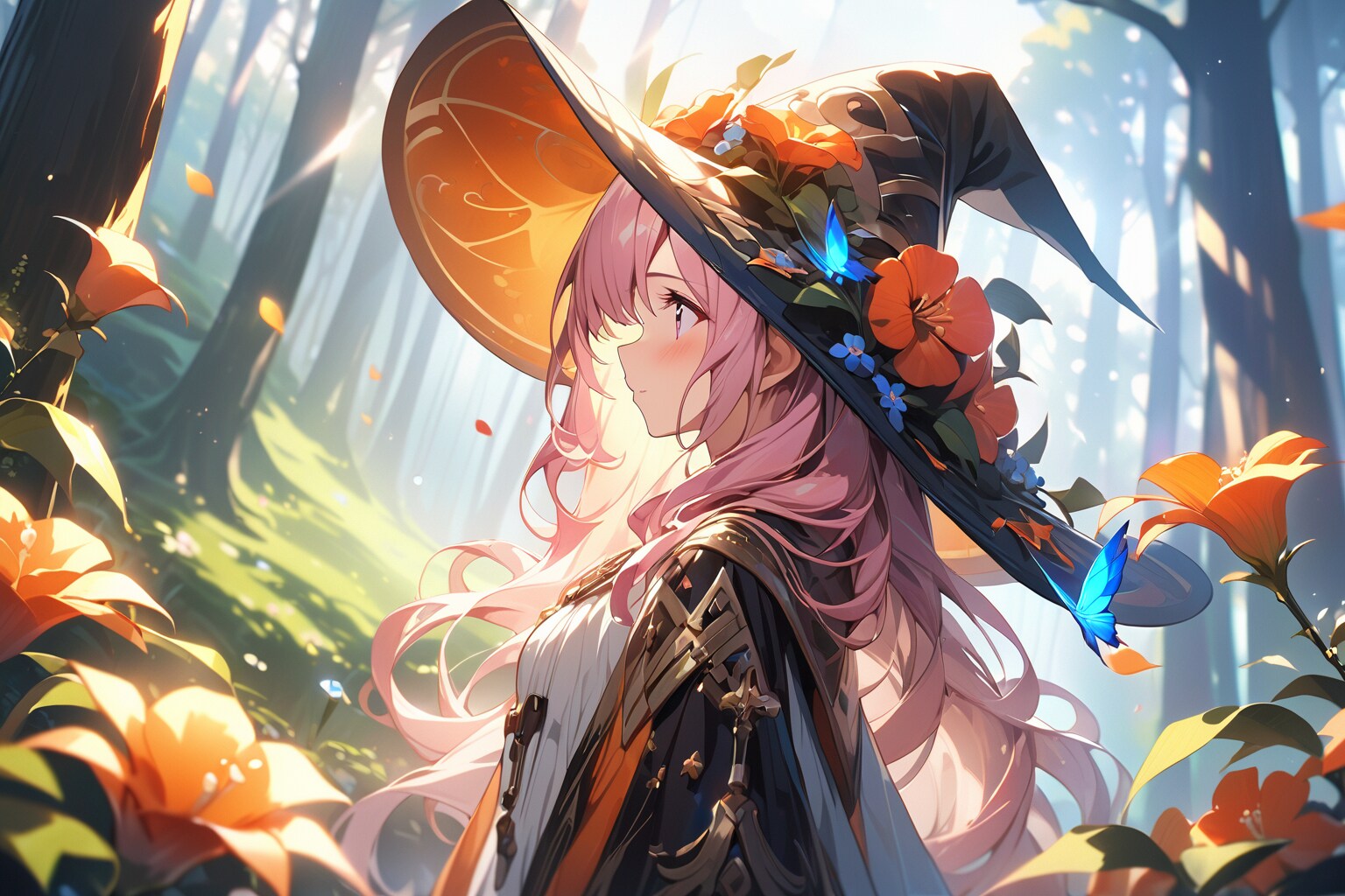 素敵な横顔(異世界の魔法使いVEGA) | の人気AIイラスト・グラビア