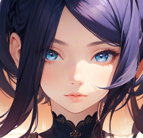 青い瞳３