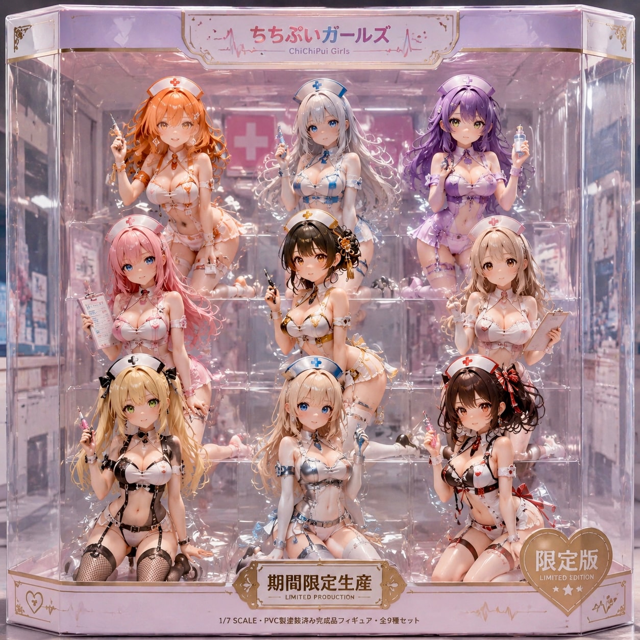 ちちぷいガールズ　エッチなナースVer.