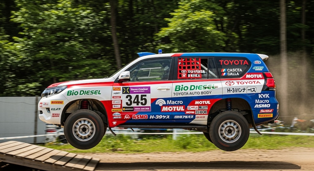 ランクルラリーカー