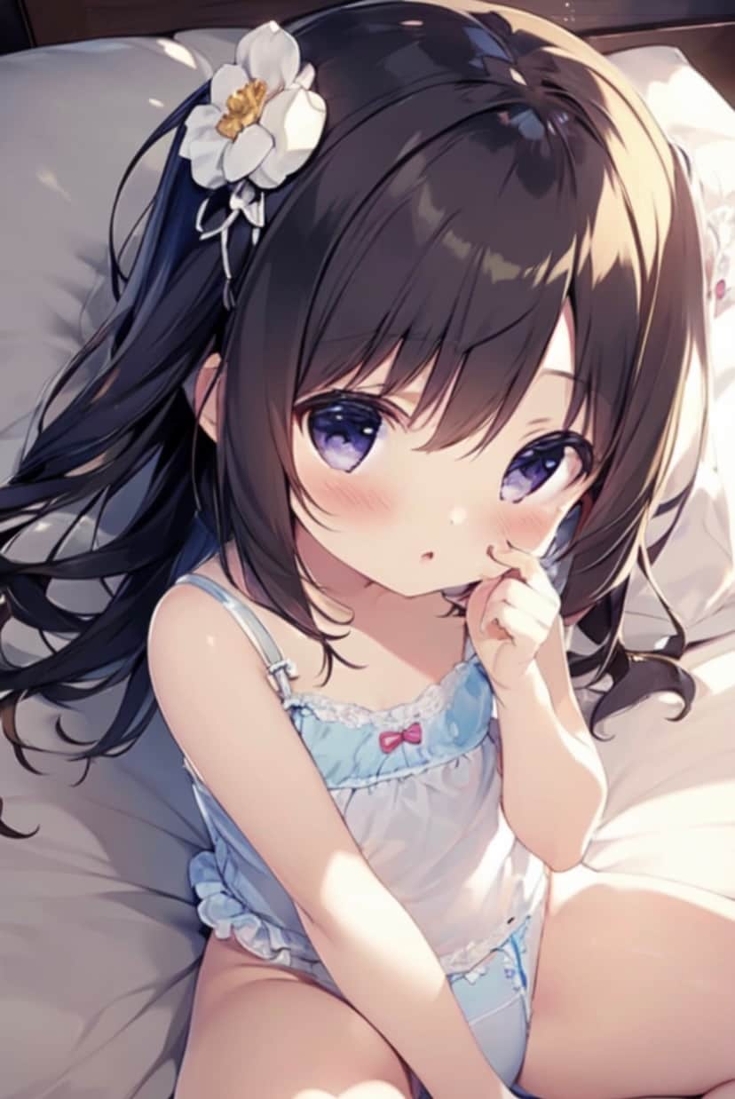 花の髪飾り🪻