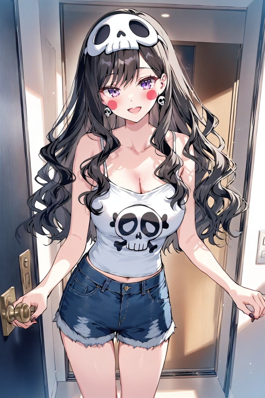 朝の奥様。