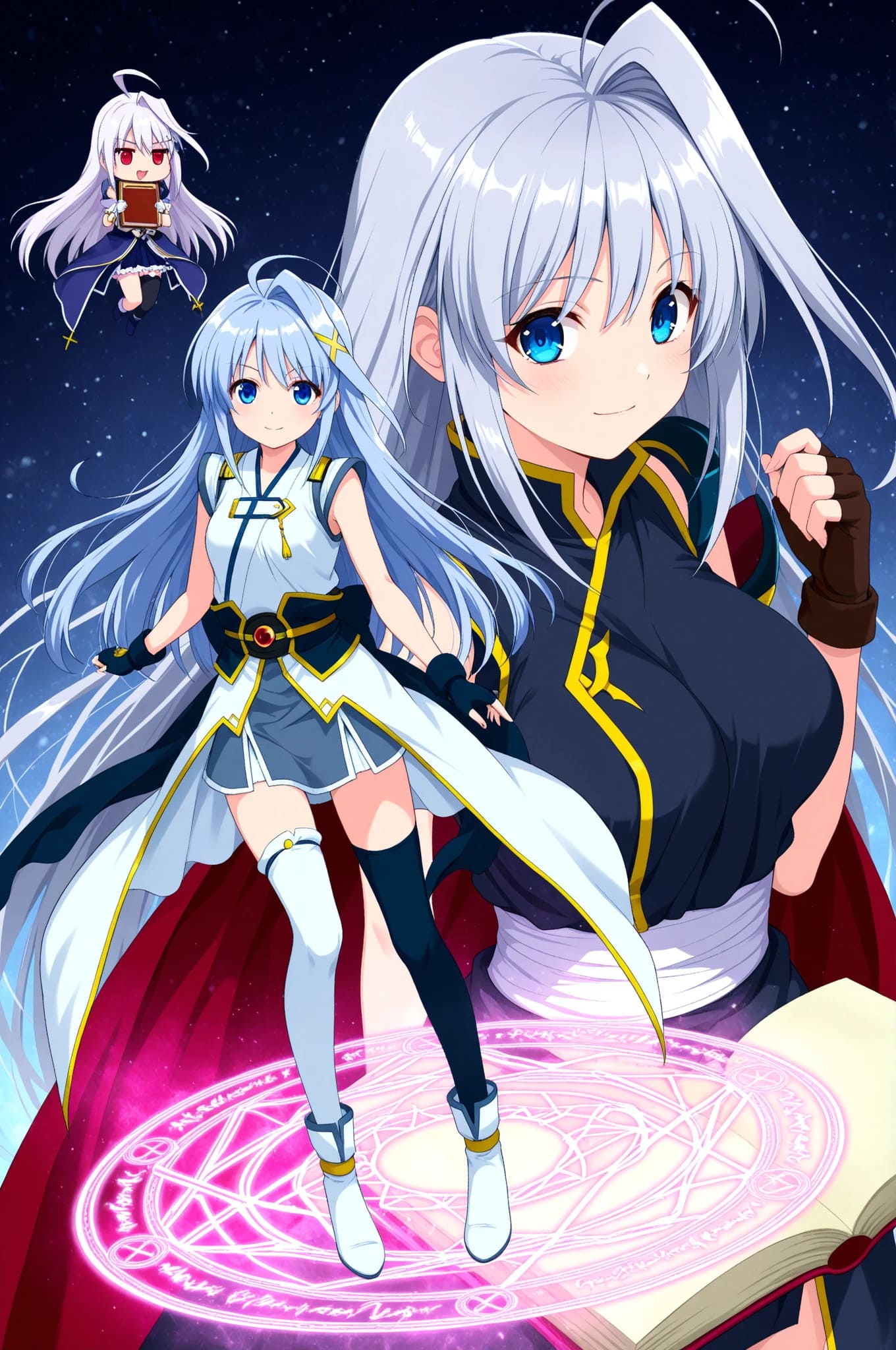 アインスとリインフォース2 | の人気AIイラスト・グラビア