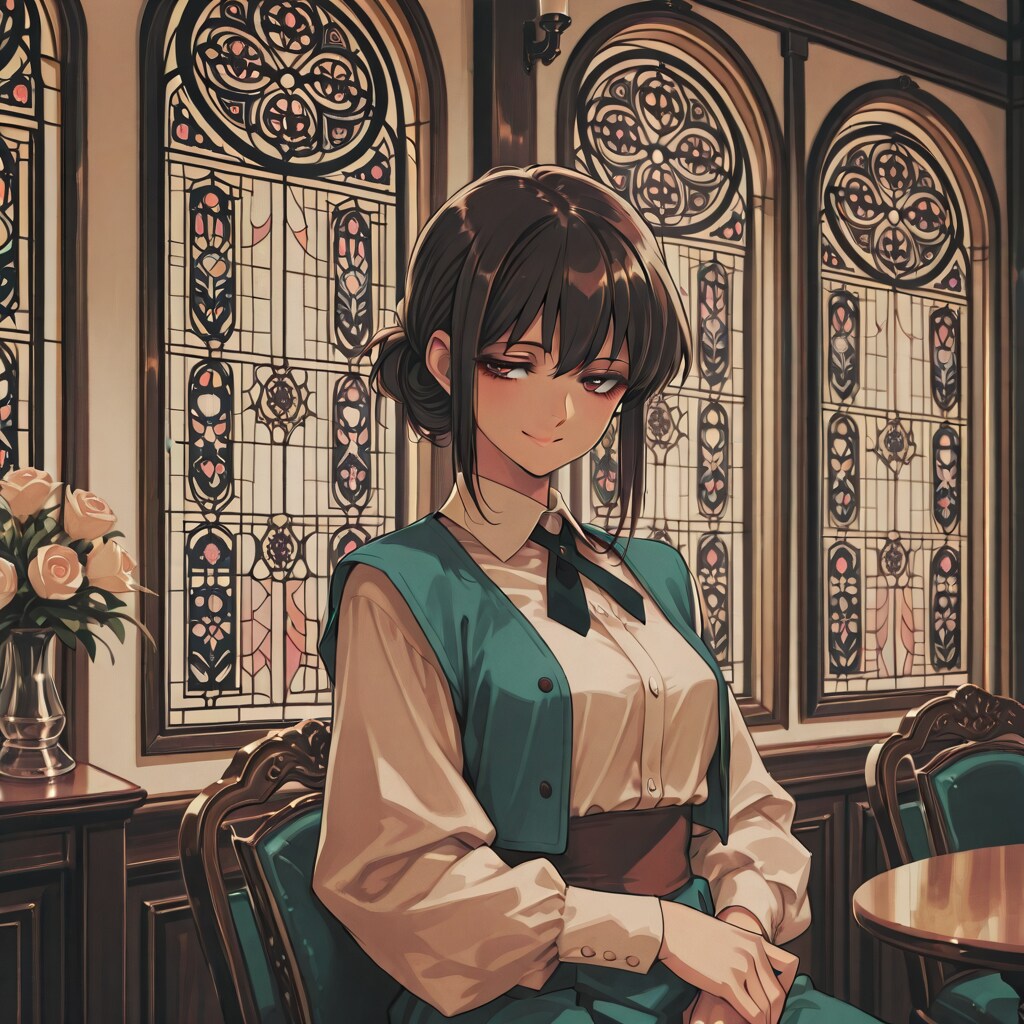 おはよう（３）レトロ喫茶店　ECHIDNA | の人気AIイラスト・グラビア