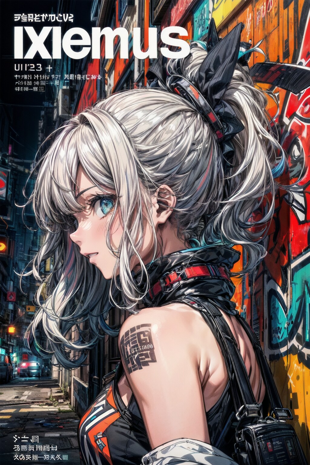雑誌風イラスト2