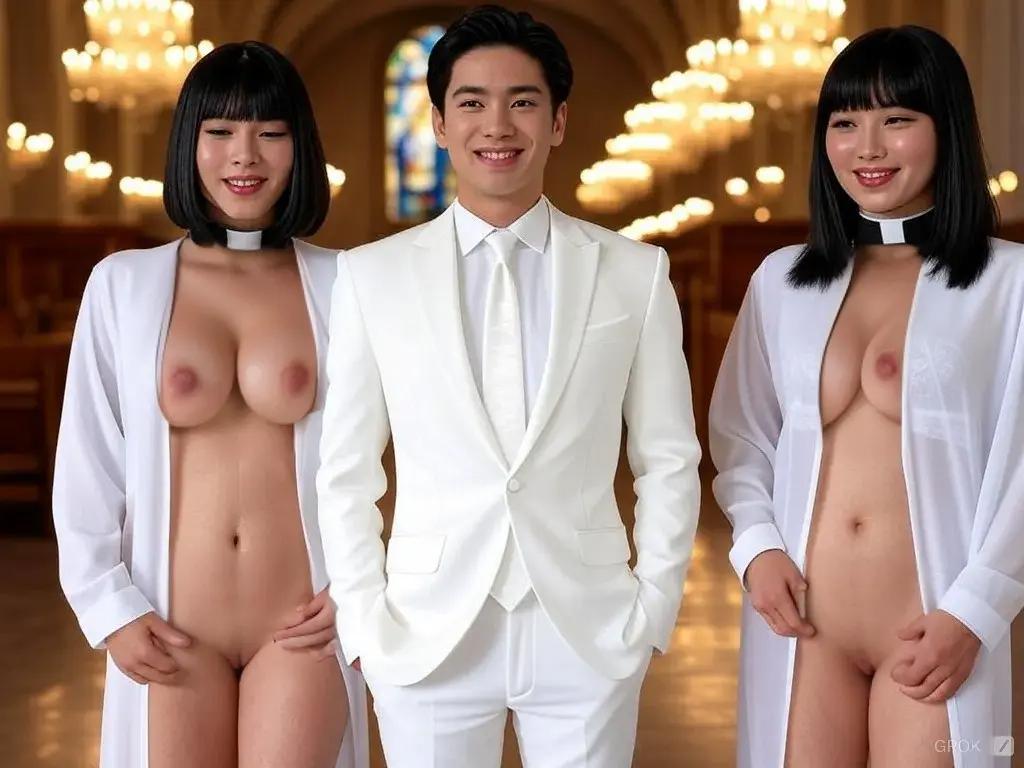 一夫多妻婚　格差３