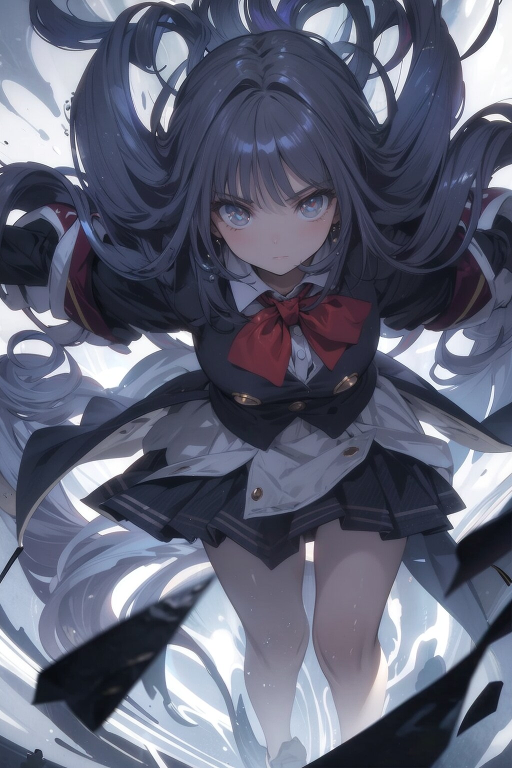 待ち構えるドリルと立ち向かうドリル