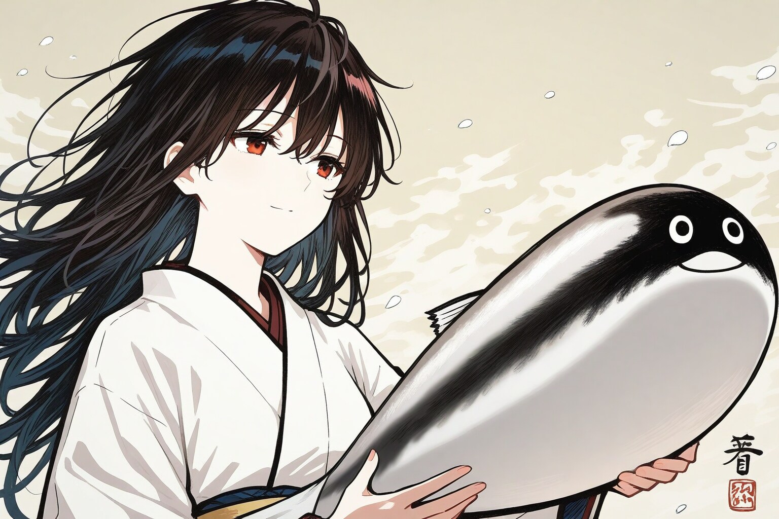 水彩画風サカバンバスピス