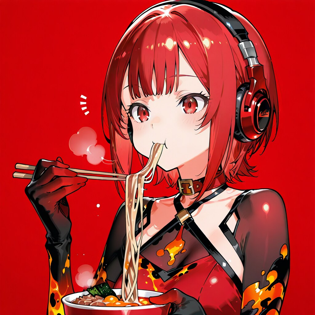 PHOENIX eats soba | の人気AIイラスト・グラビア