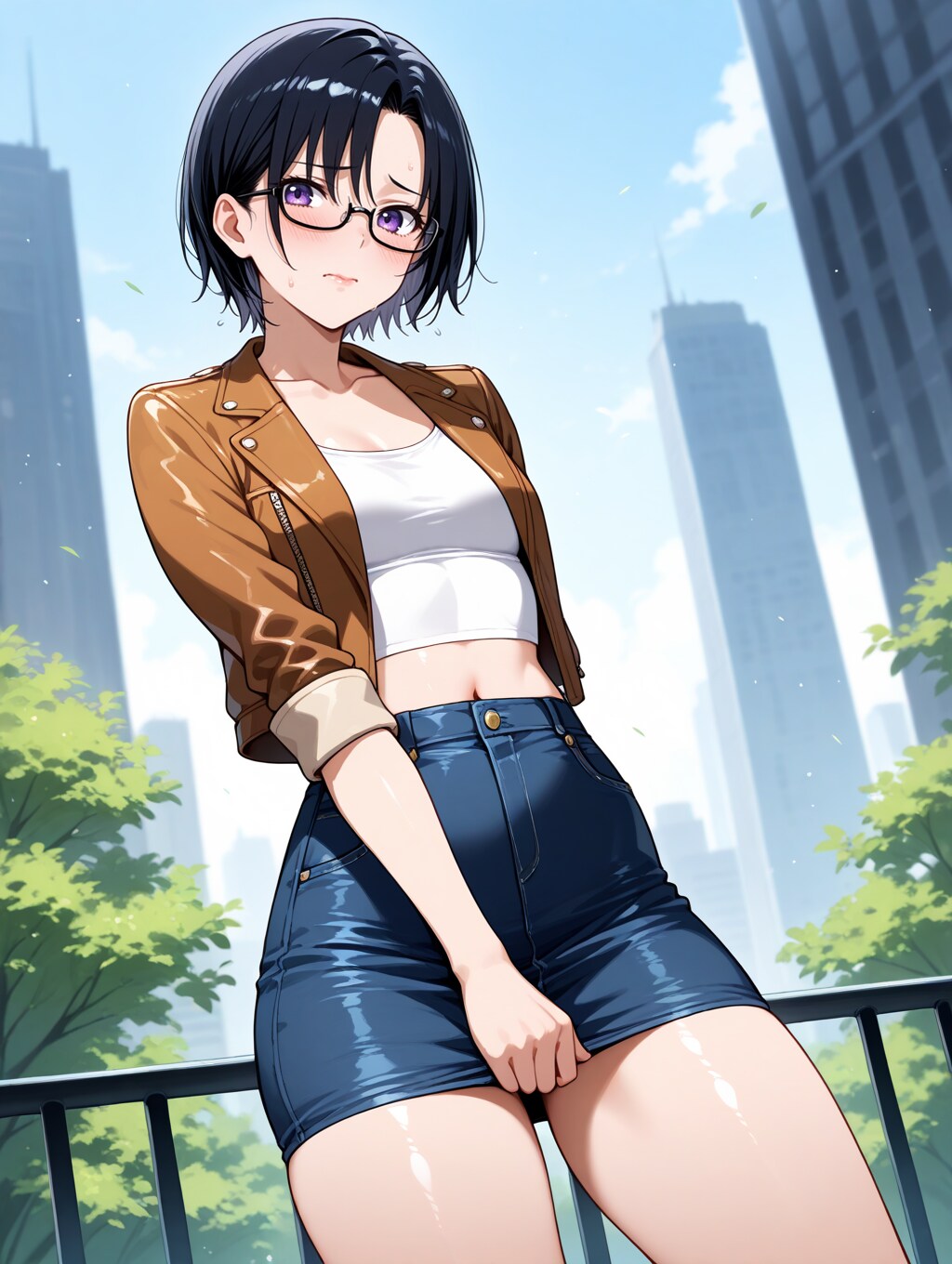 【今日の腹筋】このスカート短すぎない