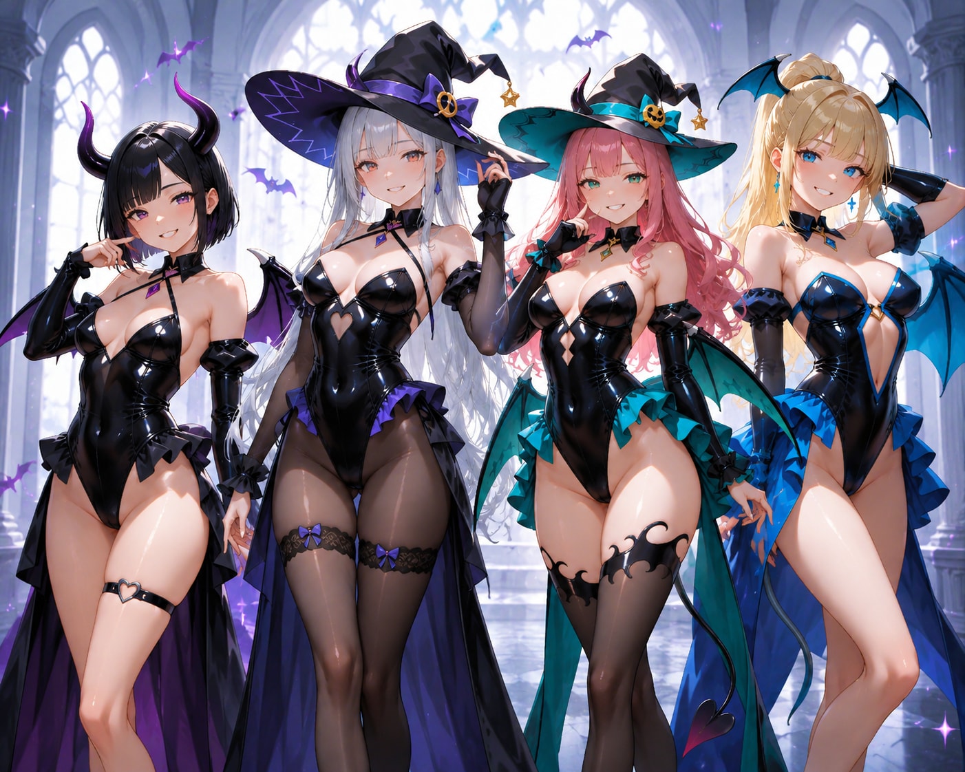 かっこいい魔女さんたち