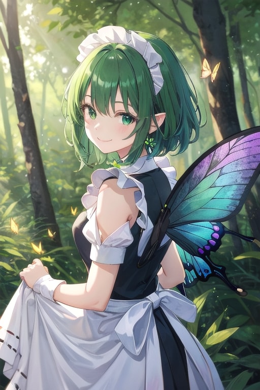 草花のお世話専用のメイドさん | の人気AIイラスト・グラビア