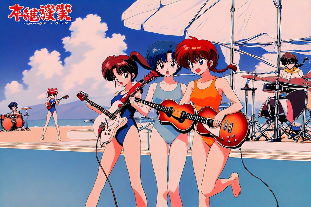 ちちぷいバンド！スク水オブロック！からも参戦！