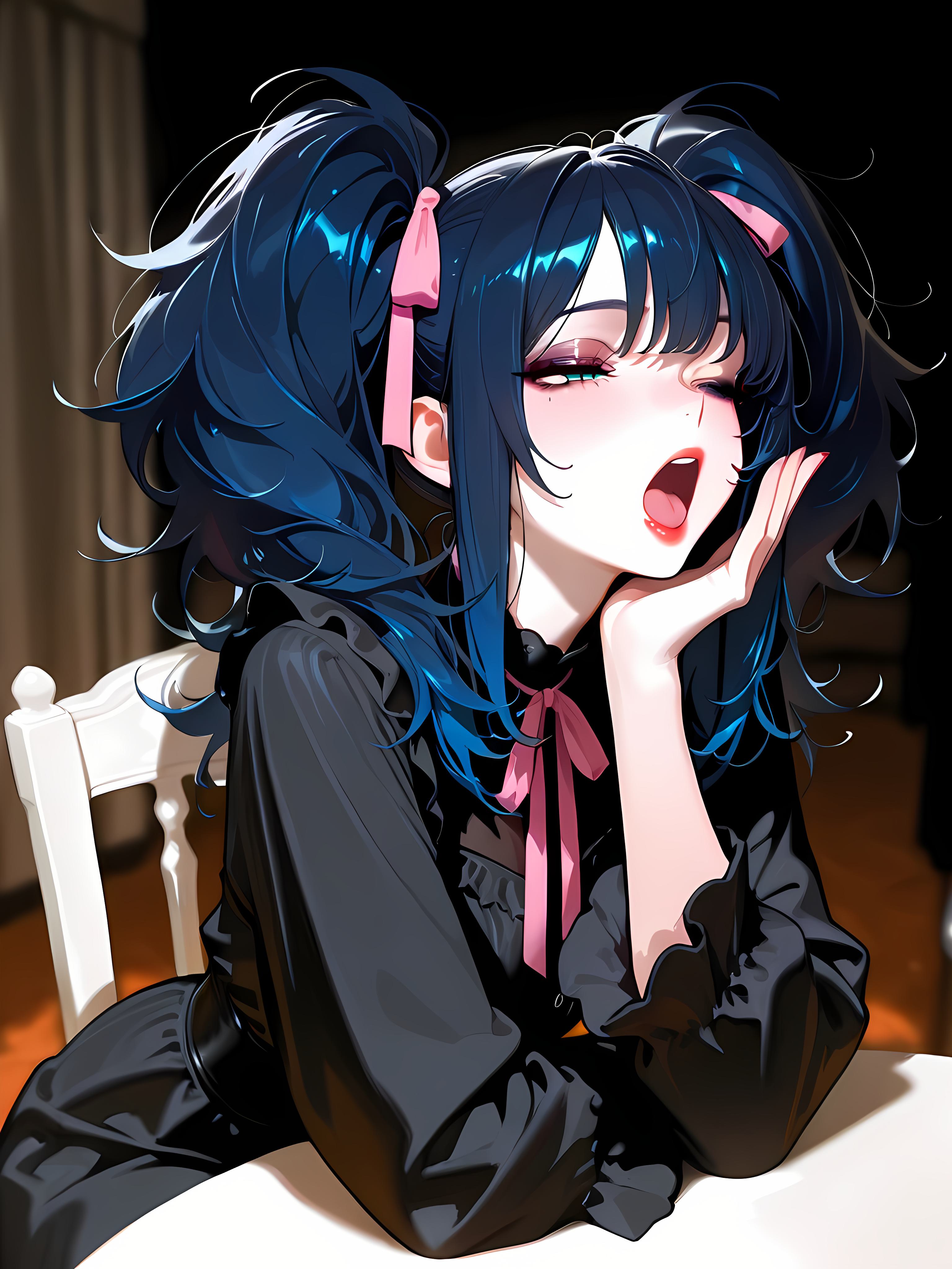 あくび