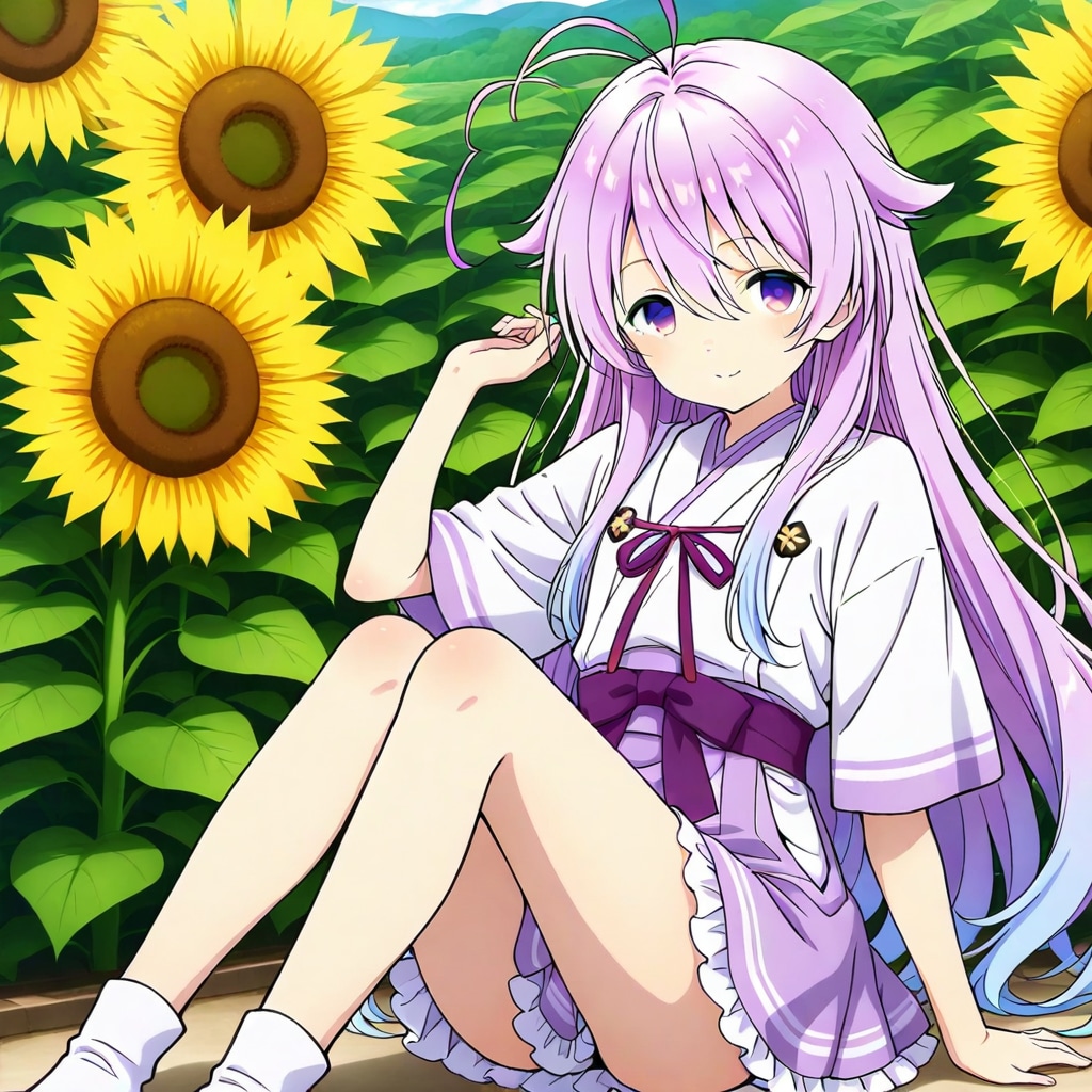 名もなき男の娘：ひまわり畑編