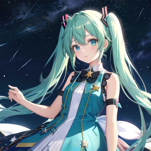 星空の下で≪初音ミク≫