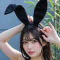 可愛すぎるサスペンダーバニーガール 5枚目