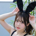 可愛すぎるサスペンダーバニーガール 4枚目