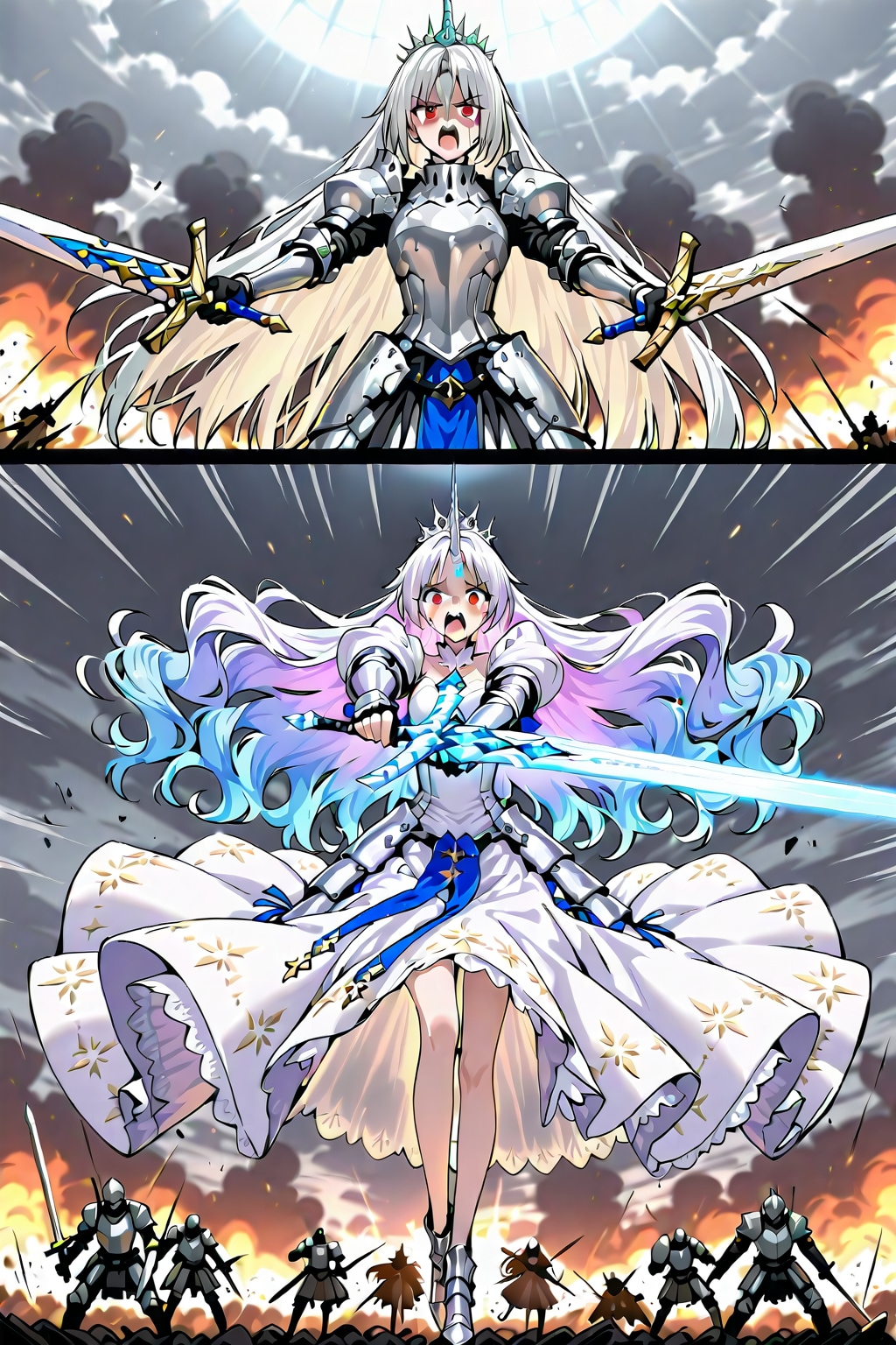 運命の双子の姫騎士