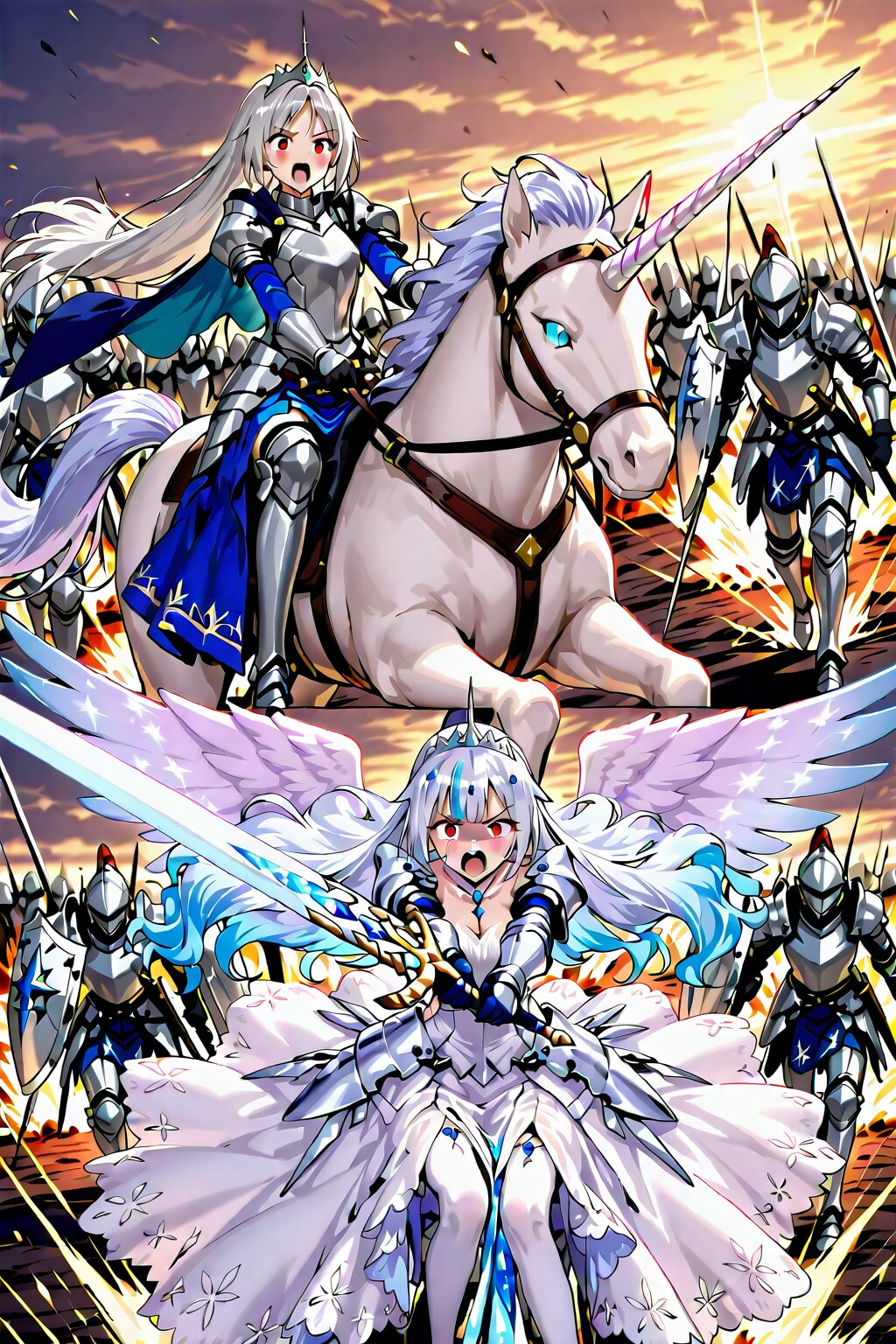 運命の双子の姫騎士