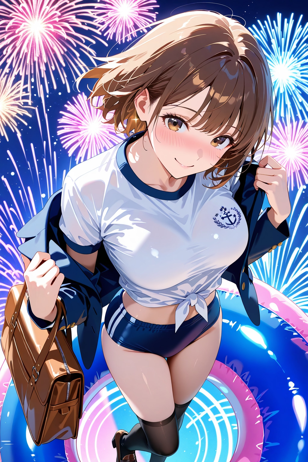 このままでも大丈夫かな？♡　部活帰りのお姉さん