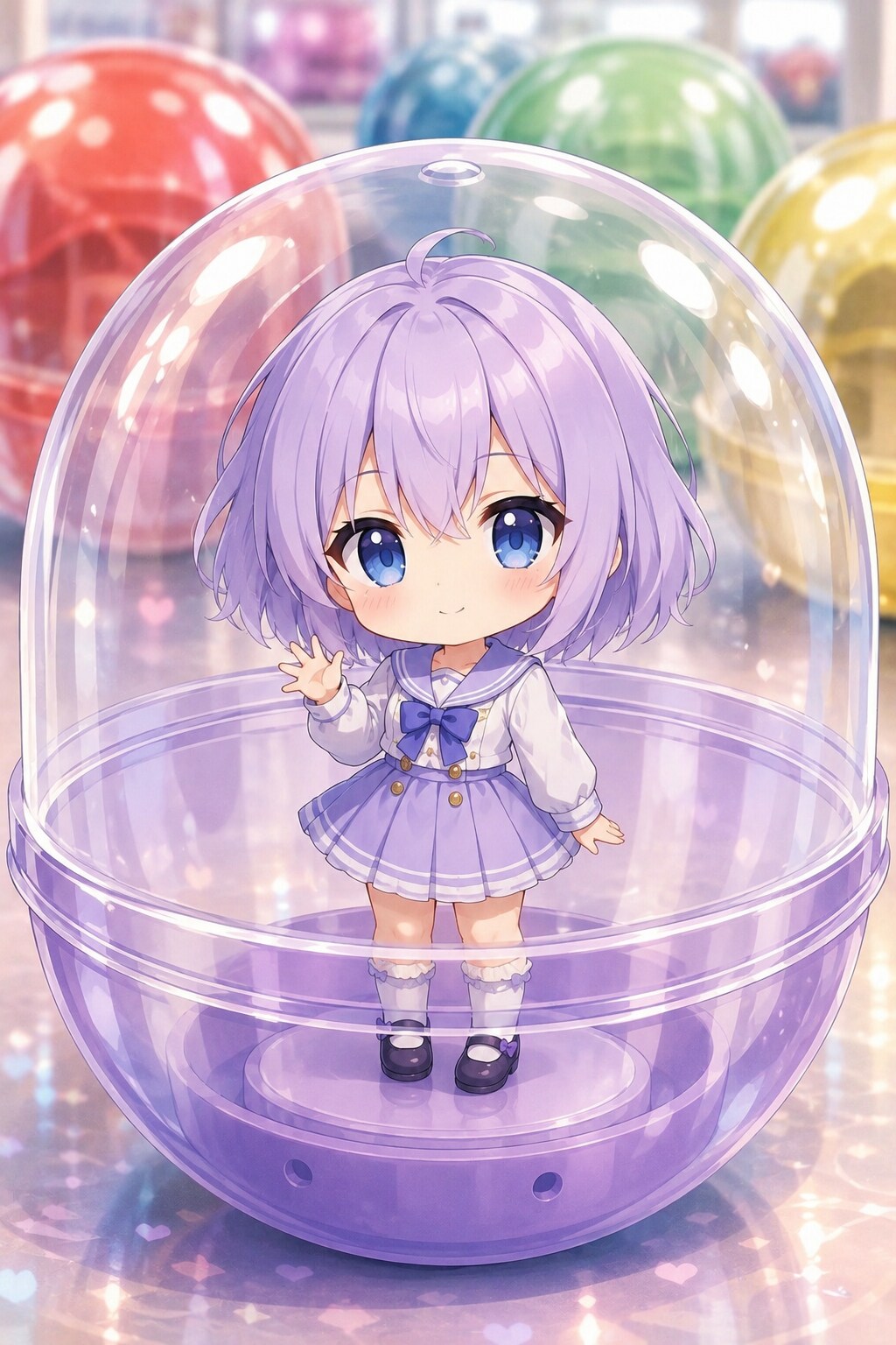 [さいあっぷ]今は居ないけどULモデル　CLAKちゃんをカプセルに入れたよ | の人気AIイラスト・グラビア