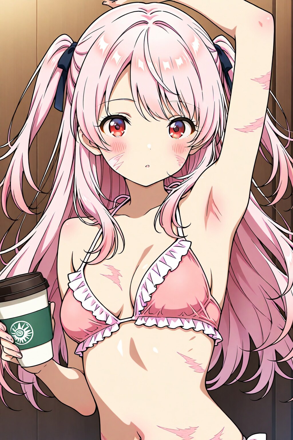 戦うヒロインに傷はつきもの