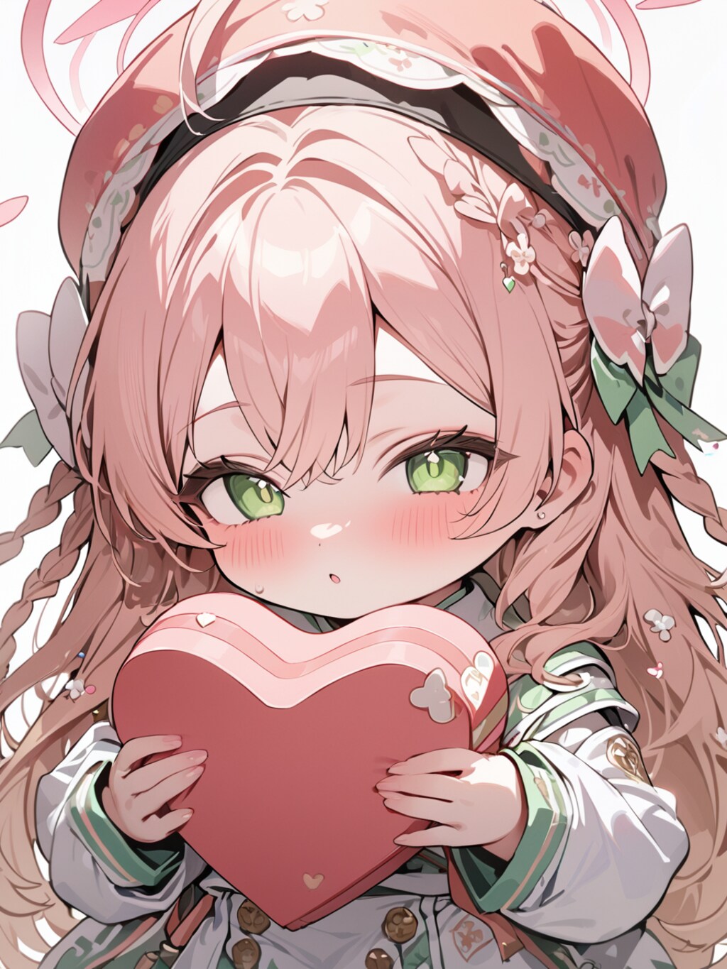 ホワイトデーにお返しなんて捗ります♡【ブルアカ・ちび浦和ハナコ】