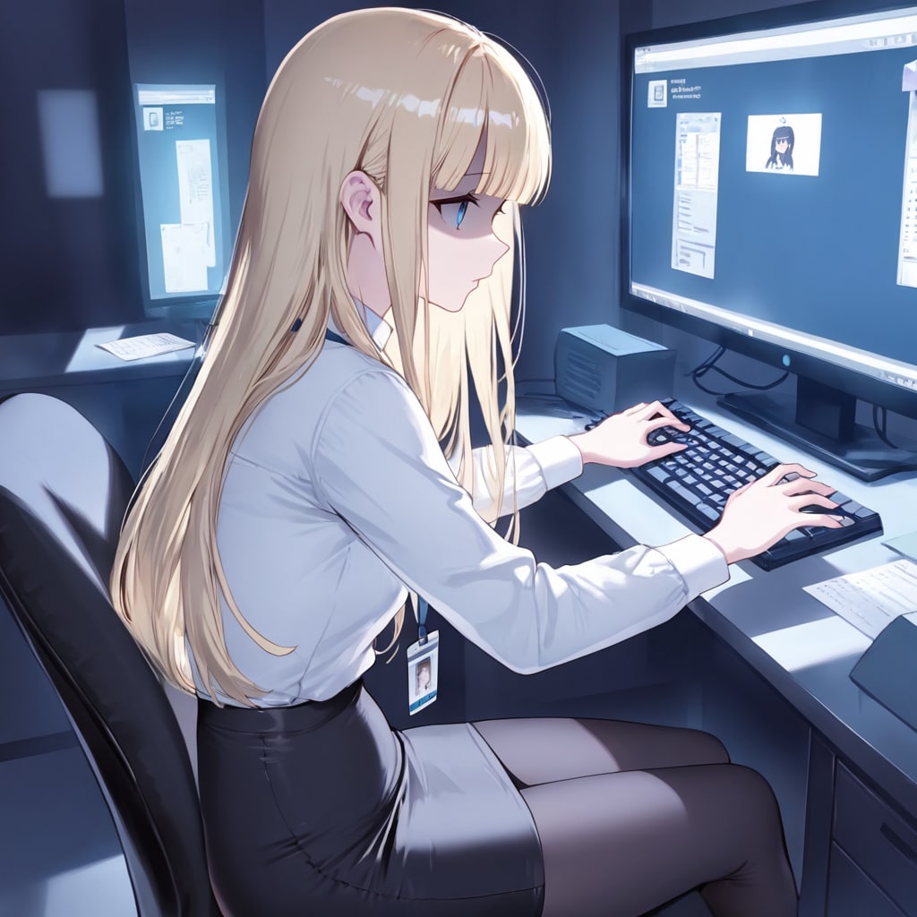 ただいま残業中につき　ちちぷい生成版