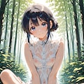 びしょ濡れ女の子⑧ 2枚目