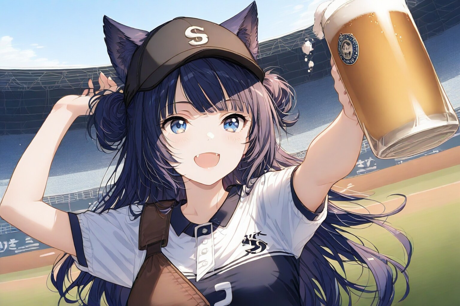 青い瞳と夏の魔法 | の人気AIイラスト・グラビア