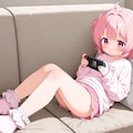 ゲームしてる子 2枚目