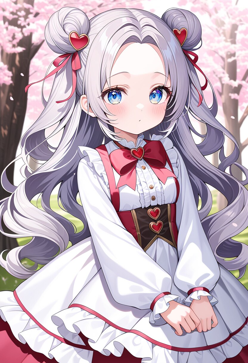 れおちゃんと桜