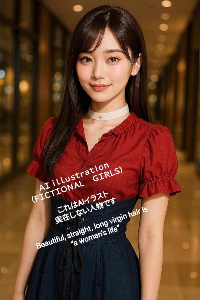 ロングヘア美少女