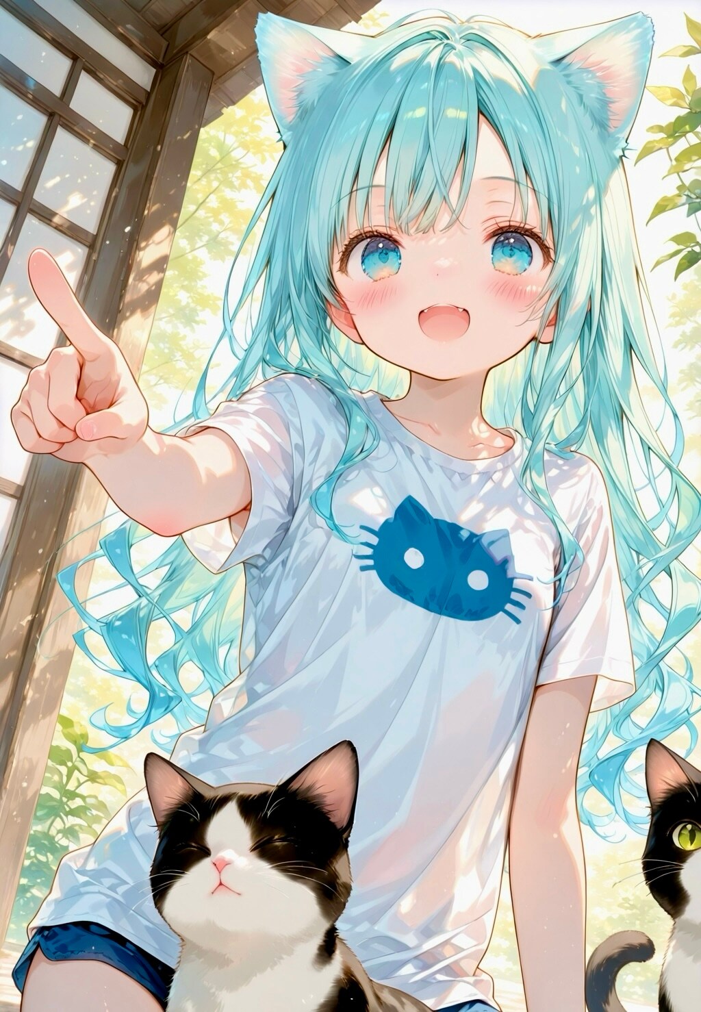ねこなみさくらちゃん | の人気AIイラスト・グラビア
