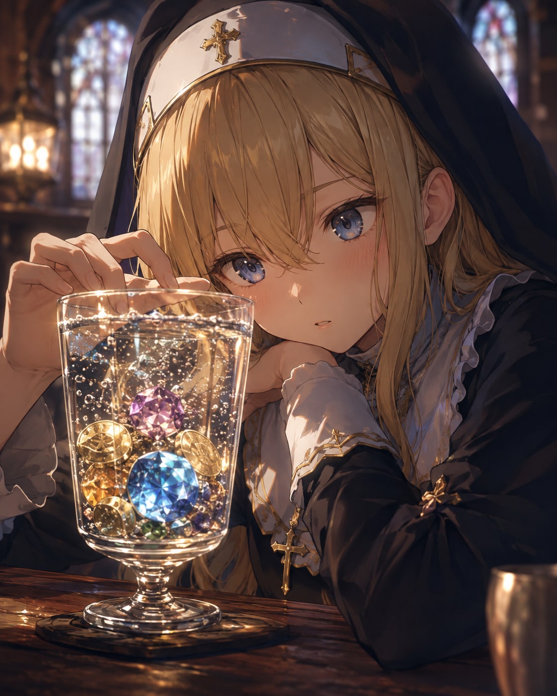 金髪　宝石 | の人気AIイラスト・グラビア