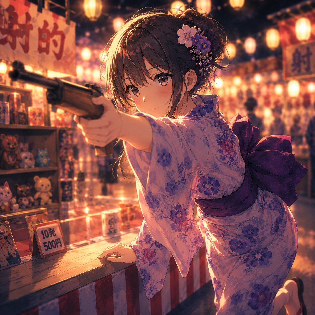 射的