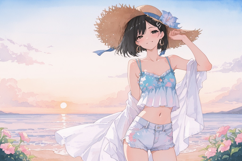 海岸のお嬢さん(APRICOT)