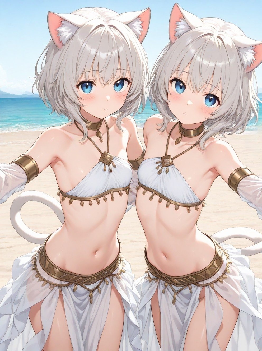双子のダンサー