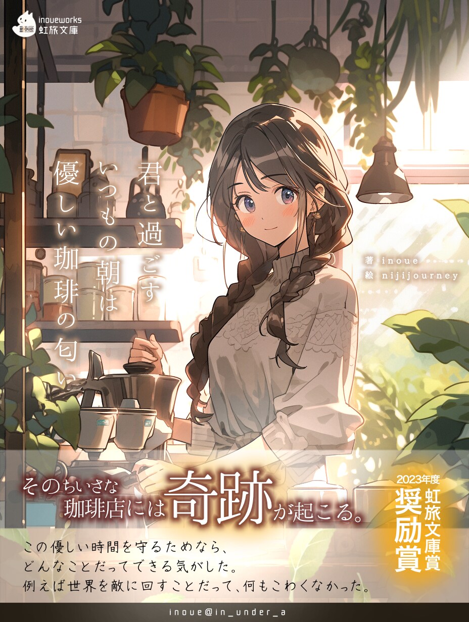エモいラノベ表紙風