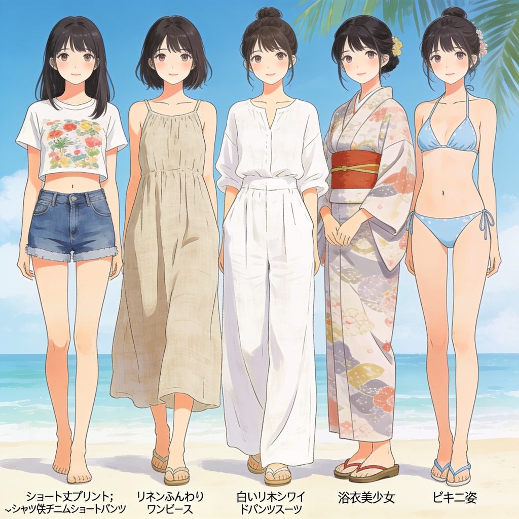 あたしの王道夏コーデ