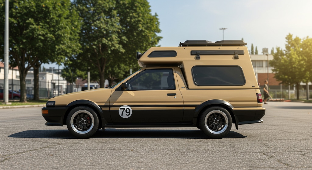 AE86キャンピングカー