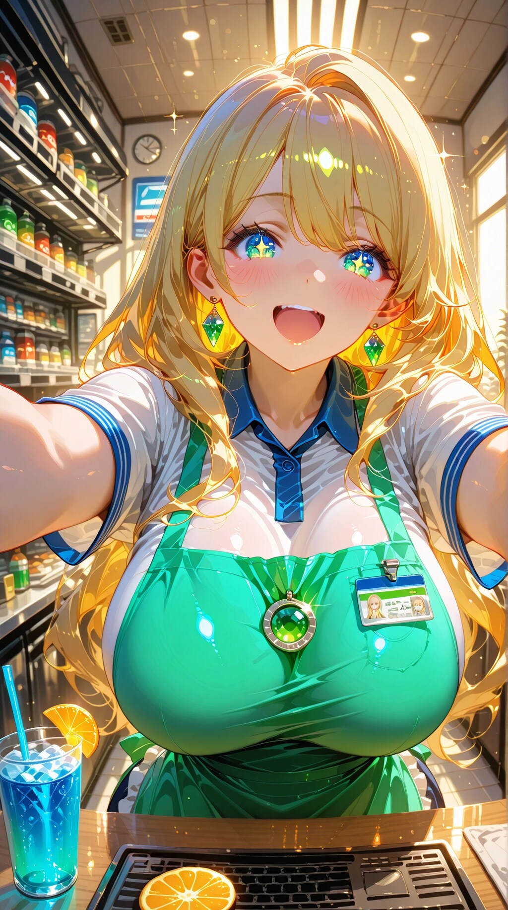 毎日見つめてくる店員さん