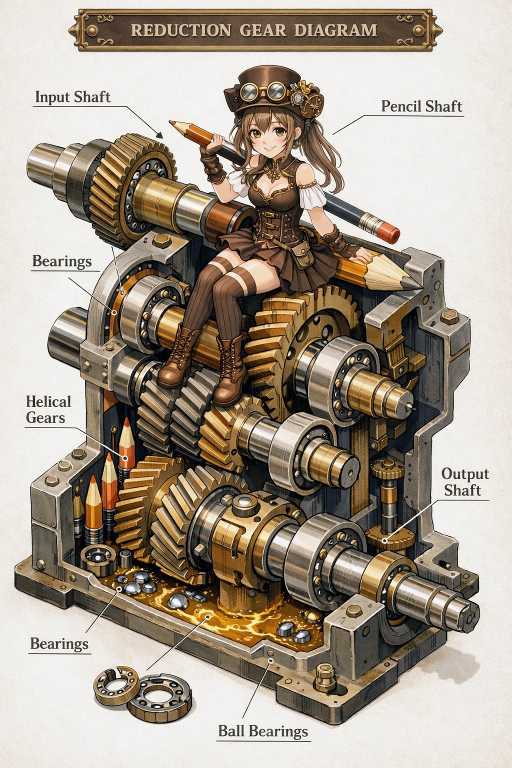 リダクションギア⚙️お姉やん✏️