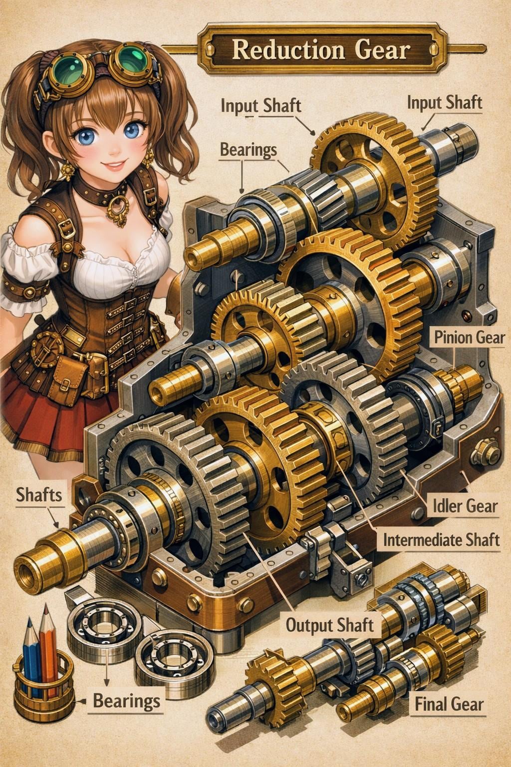 リダクションギア⚙️お姉やん✏️