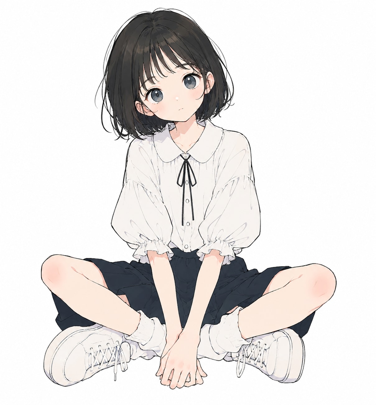 胡坐ガール