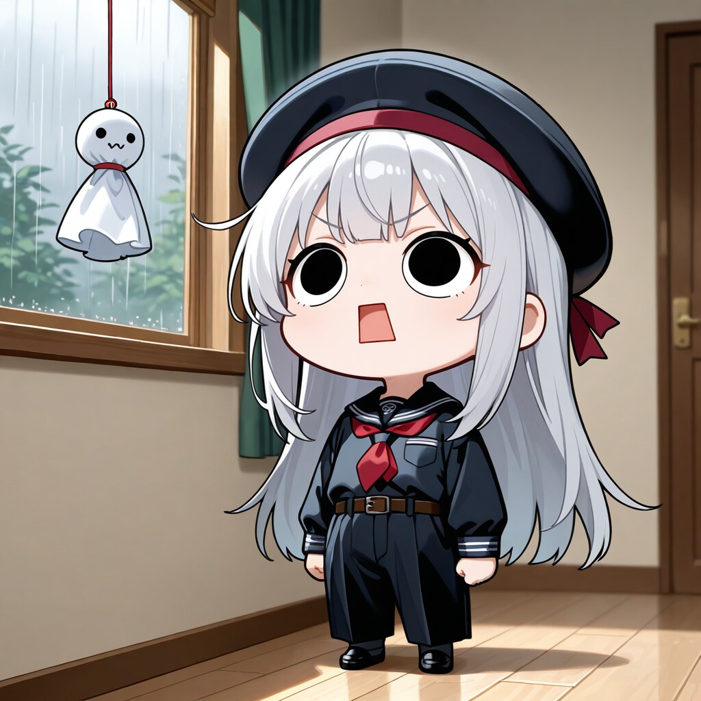 てるてる坊主とえらいこっちゃ嬢