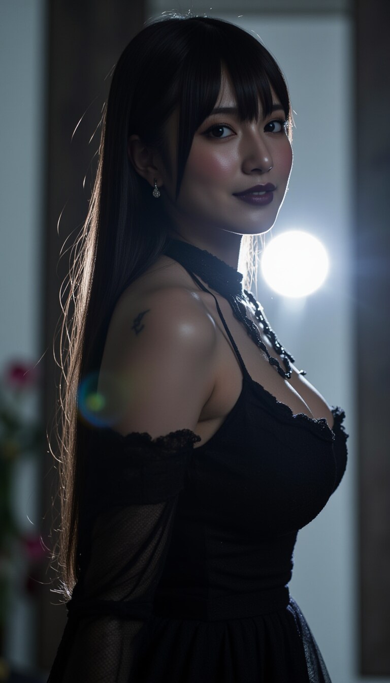 黒いドレス