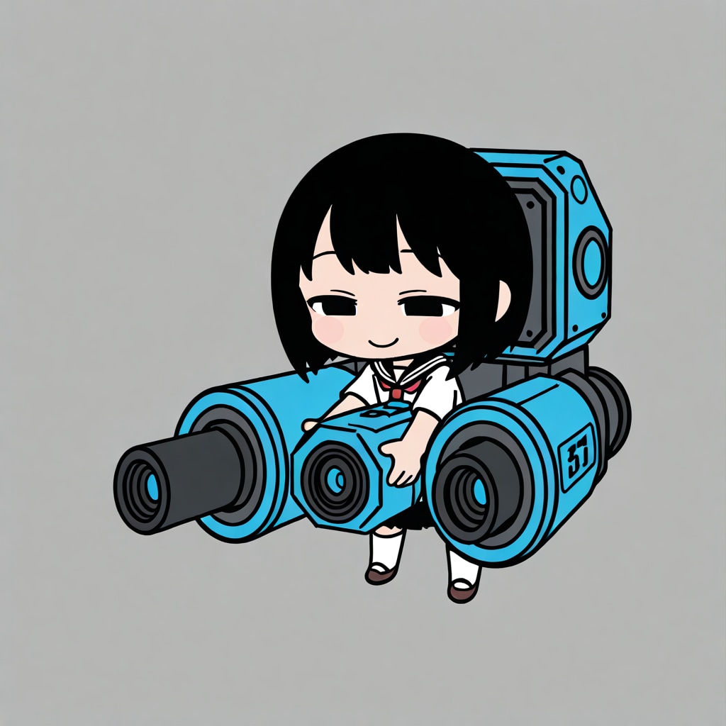 謎メカと女学生